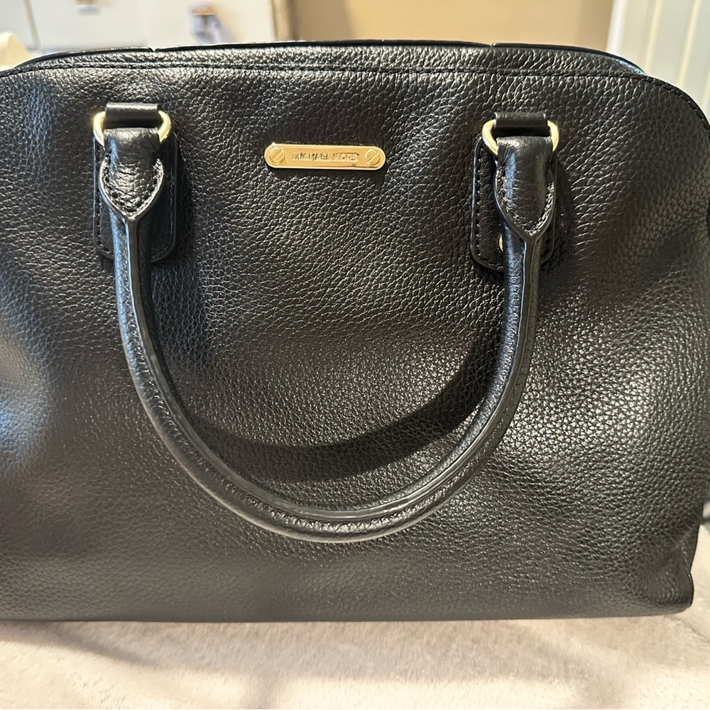 Michael Kors Black Hamilton with Structured Design